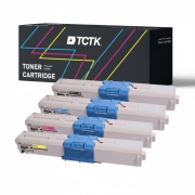 Multipack (4) Tonery CMYK (Azurová/Purpurová/Žlutá/Černá) Kompatibilní s OKI C, MC - Nahrazuje C301 (44973535)